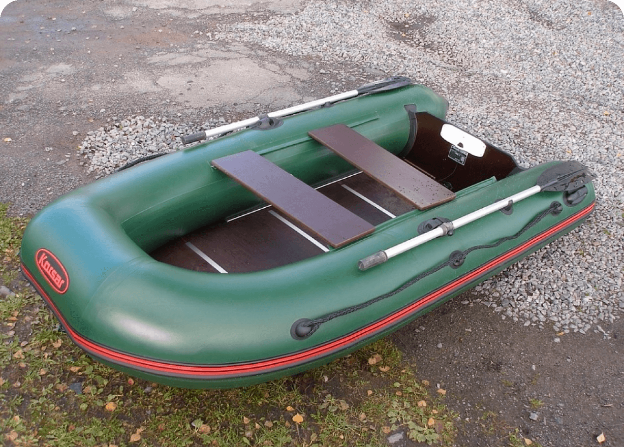 PVC boat 2-seater "Predator" from the manufacturer