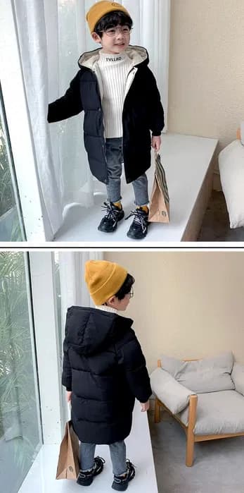 Children's plush jacket, 2 to 10 years old