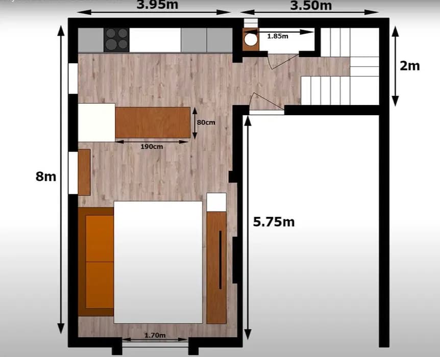 Two-story cottage for sale